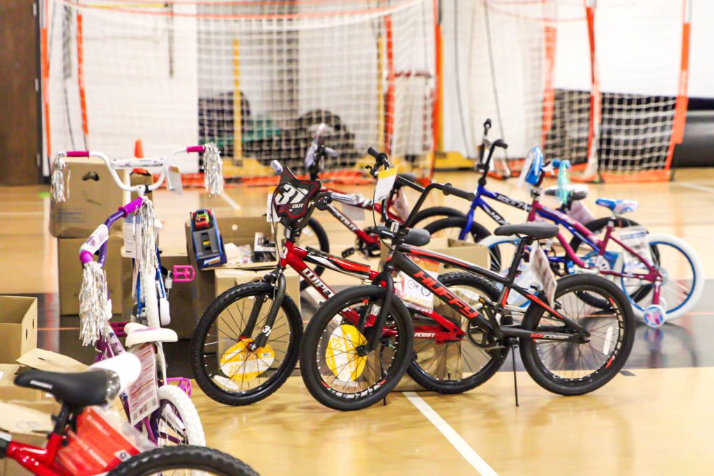 Christmas Giveaway bicycles